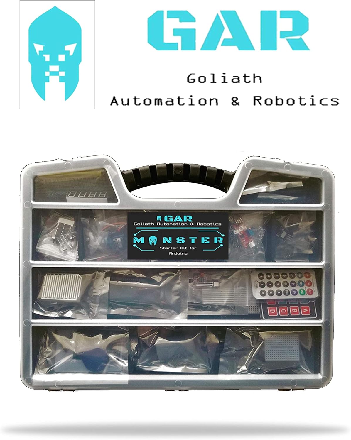 GAR Monster Starter Kit for Arduino Uno Mega Nano with ESP32 and 25 Sensor Modules X2193