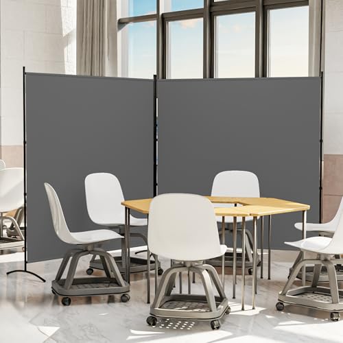 Room Divider Folding Privacy Screens, 3 Panel Portable Partition Q514484