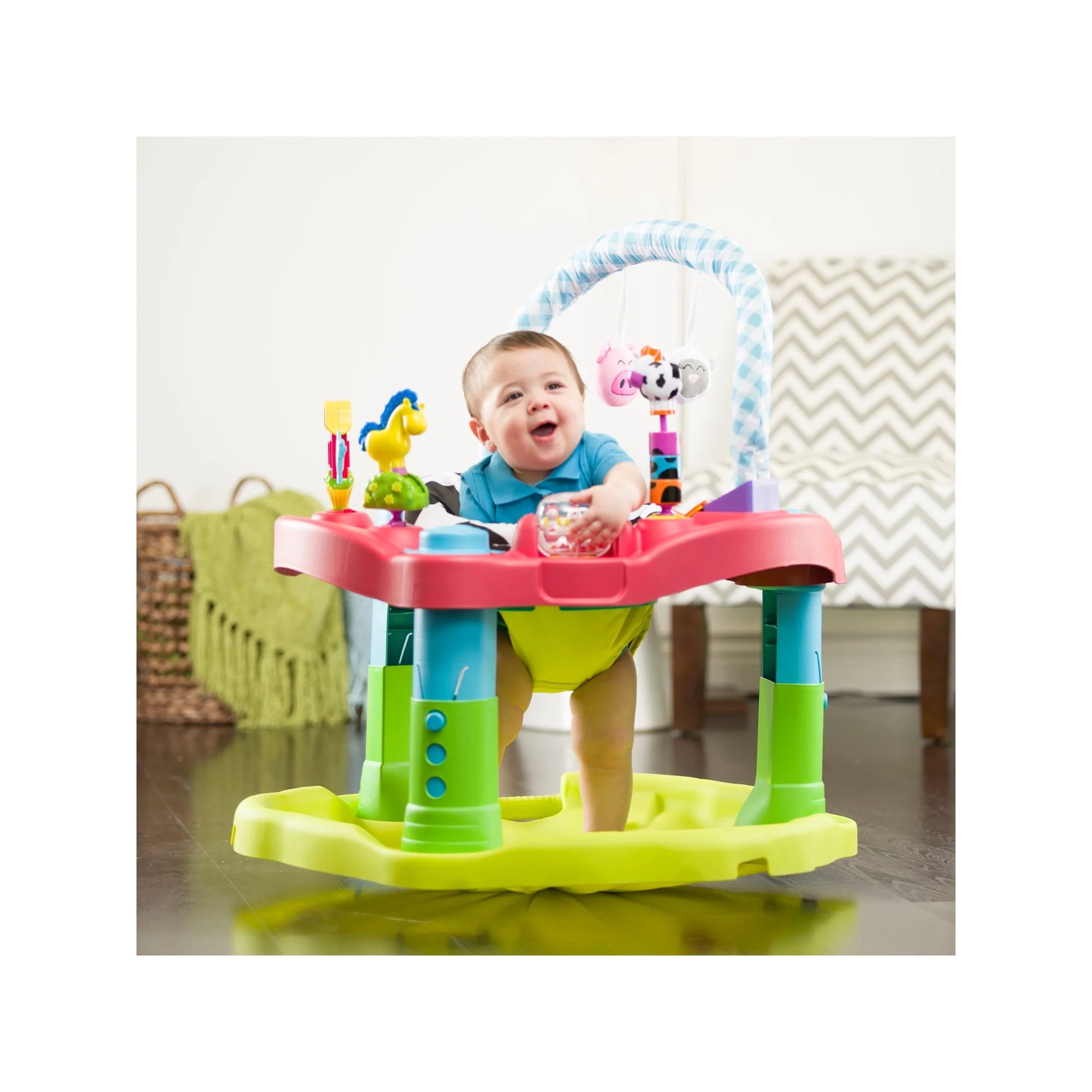 ExerSaucer Moovin' & Groovin' Bouncing Activity Saucer H228