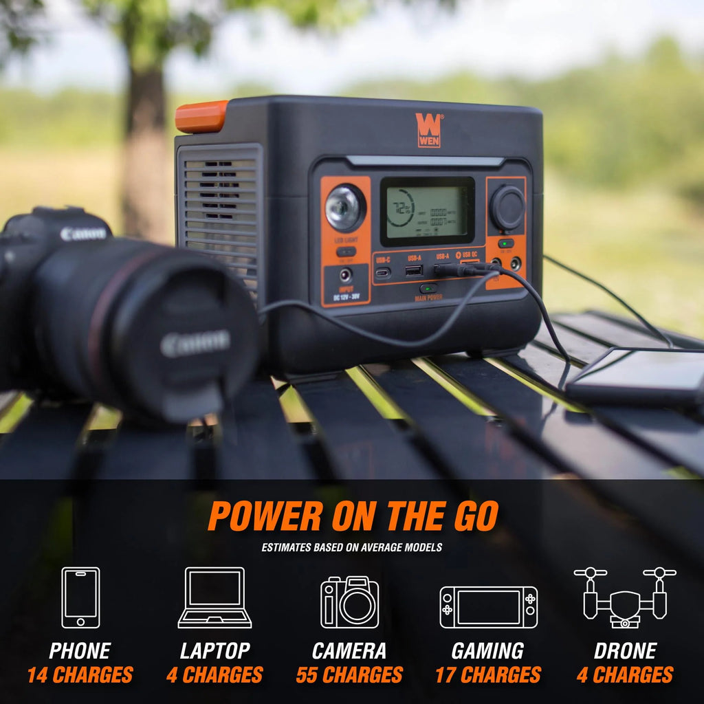 WEN 300-Watt 269Wh Lithium-Ion Power Station B2624