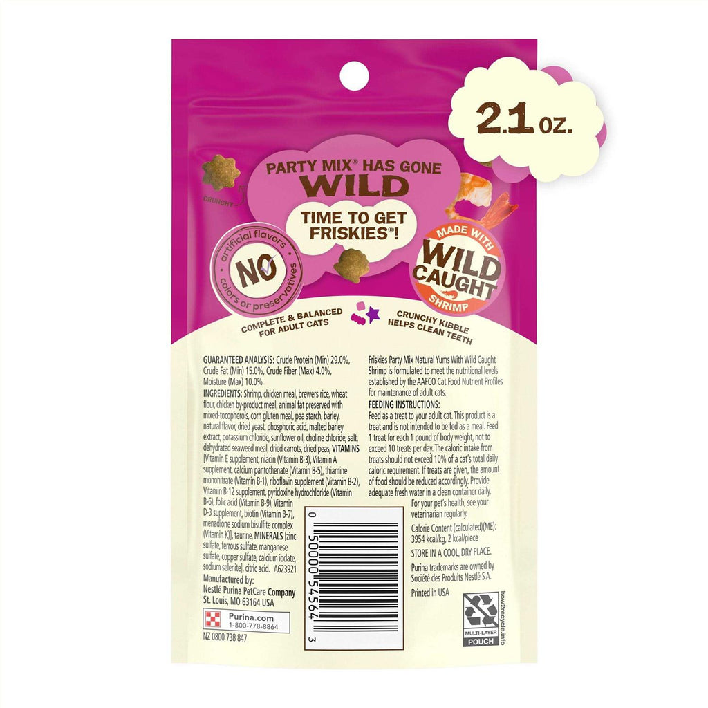 Friskies Cat Treats Party Mix Natural N87948