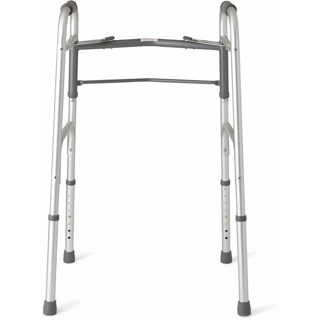 Medline Deluxe Two-Button Folding Walker J474951