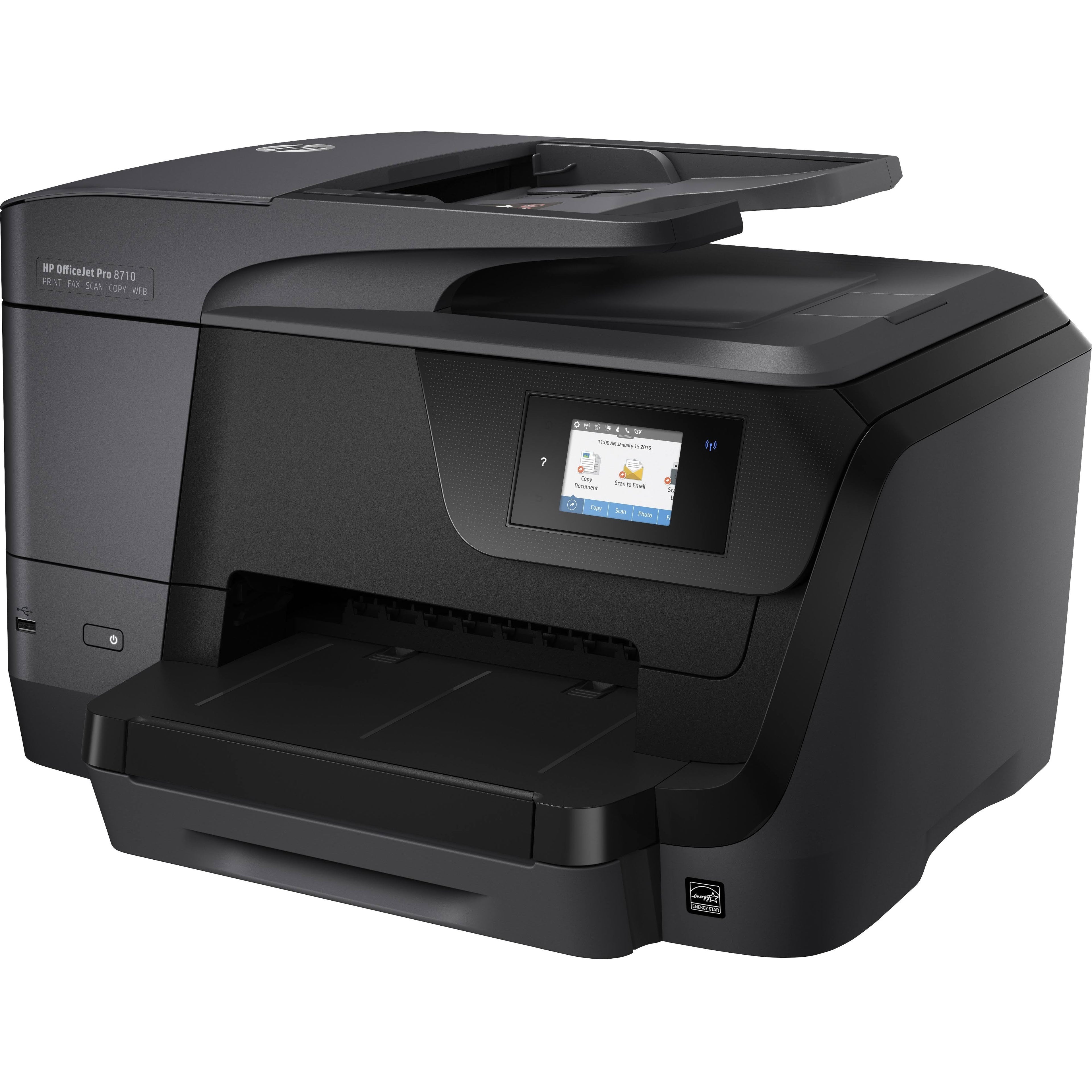 HP OfficeJet Pro 8710 All-in-One Inkjet Printer V8120