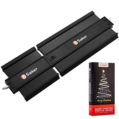 Saker Contour Gauge Duplication 10 Inch + 5 Inch Woodworking Tracing Tool X6555