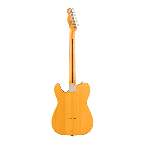 Squier Classic Vibe 70s Thinline Telecaster Electric Guitar Natural Maple Fingerboard W3907