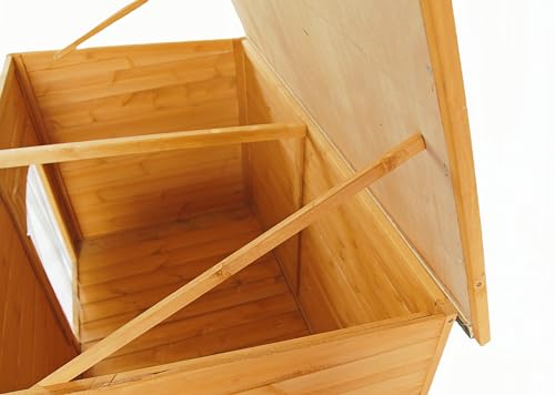 Wooden Doghouse for Small to Large Dogs, Waterproof, Elevated Floor B161