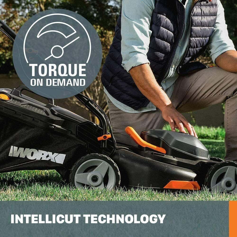 Worx WG743 40V Power Share 16" Cordless Lawn Mower F452195