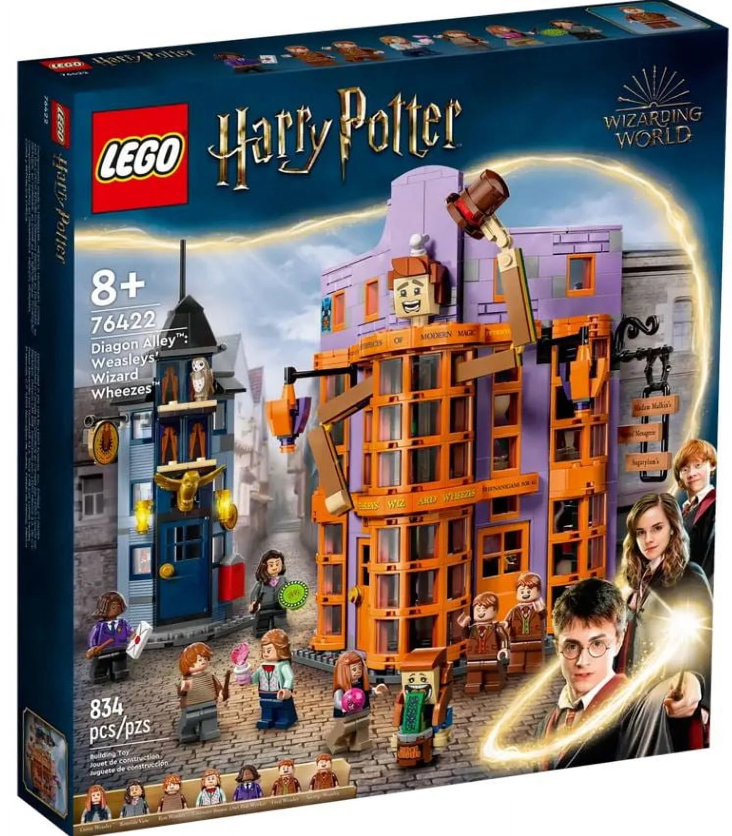 LEGO Harry Potter Diagon Alley Weasleys' Wizard Wheezes 834pcs X721