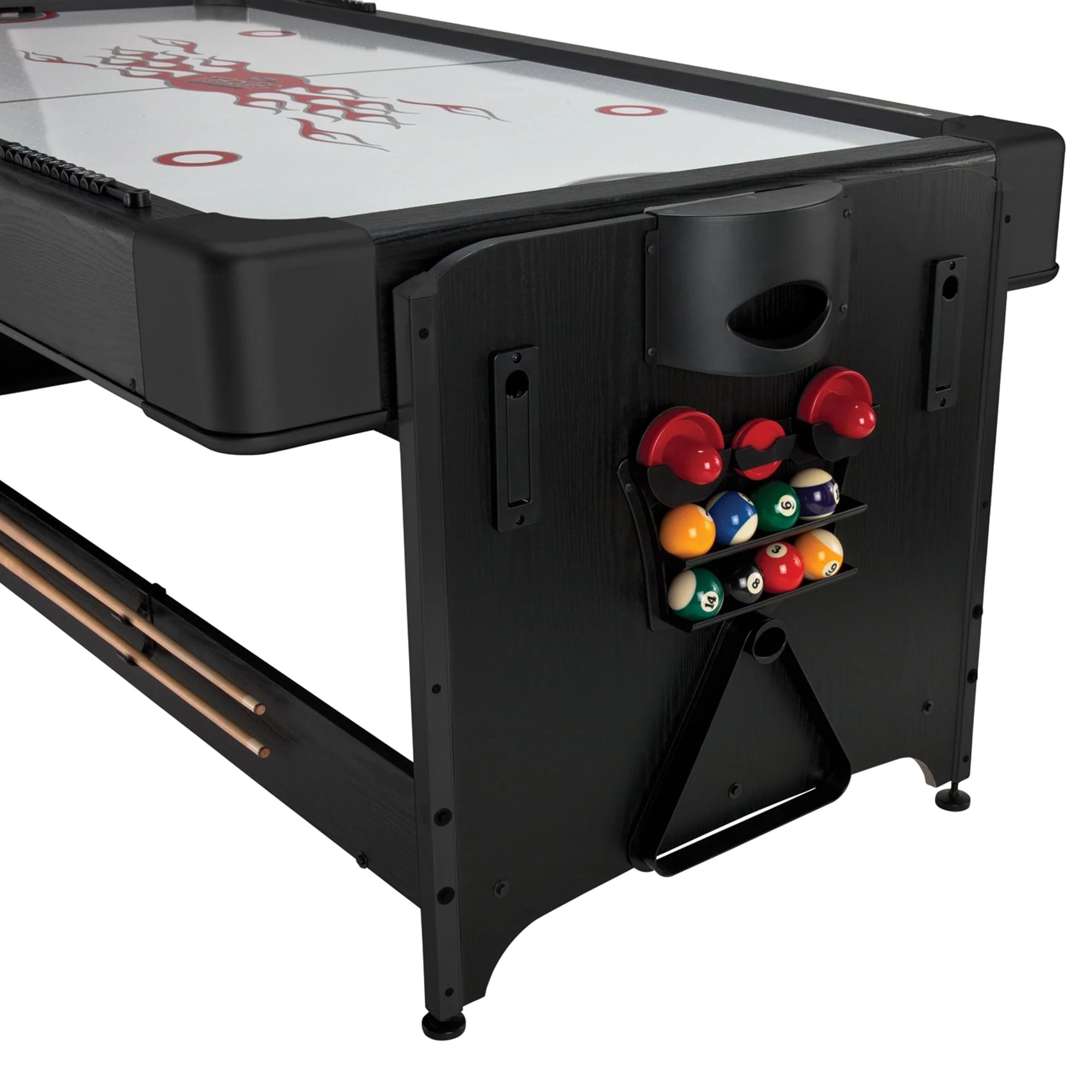 Fat Cat Pockey 7' 2-in-1 Billiards and Air Hockey Table M99974