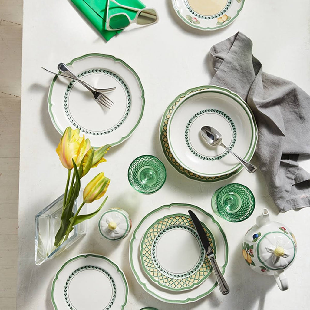 Villeroy & Boch French Garden Green Line Oval Platter Y555