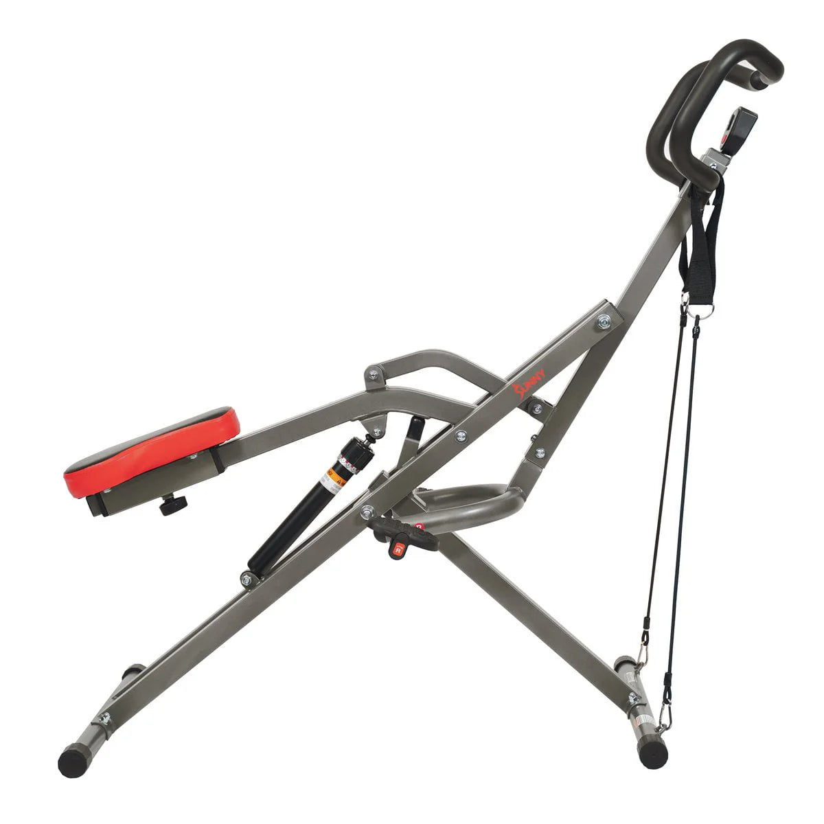 Sunny Health & Fitness Row-N-Ride PRO Squat Assist Trainer Z7578