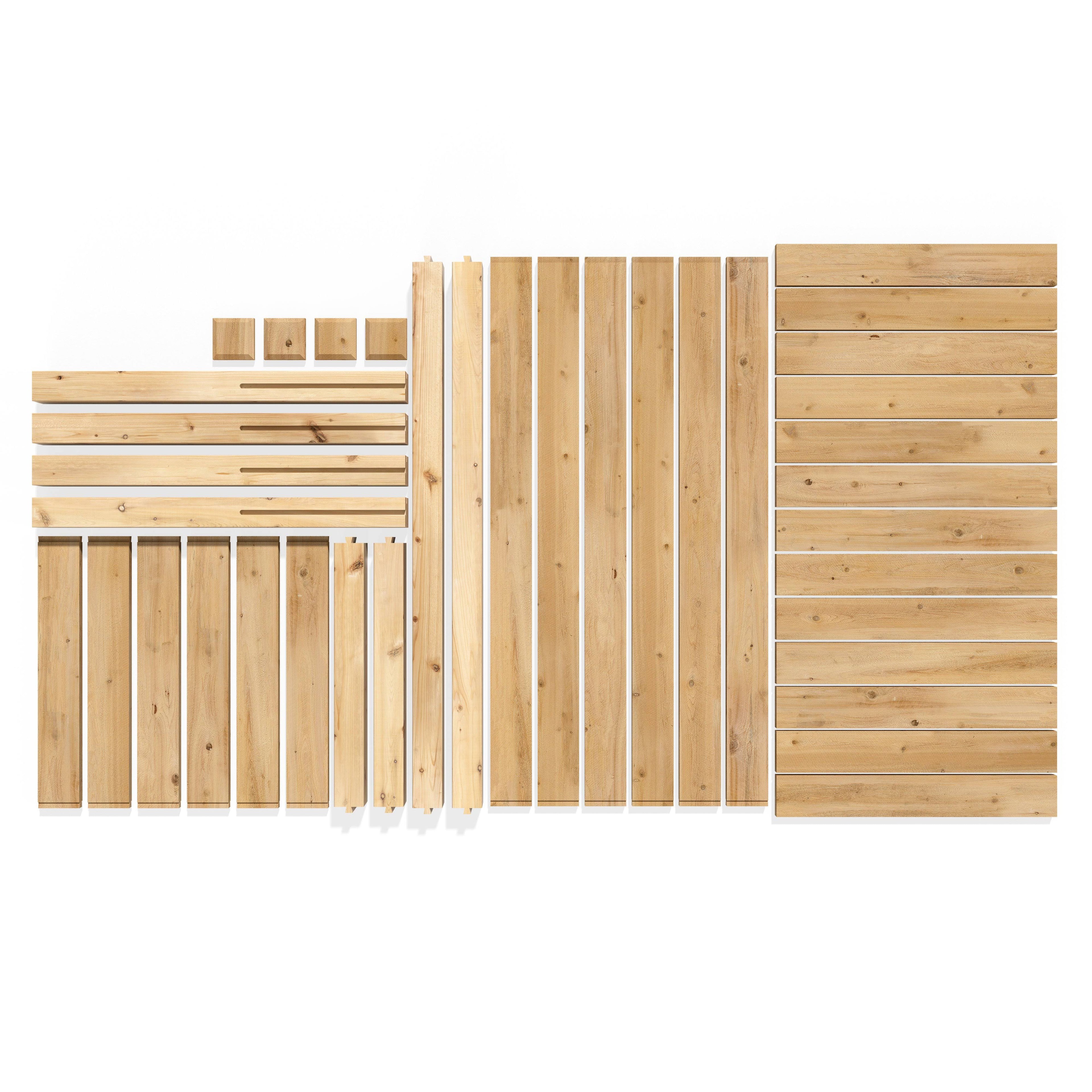 Greenes Fence Elevated Cedar Garden Bed R22645