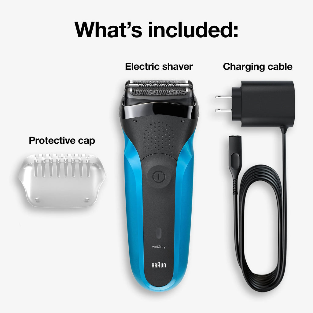 Braun Series 3 310s Rechargeable Wet Dry Electric Shaver A3375