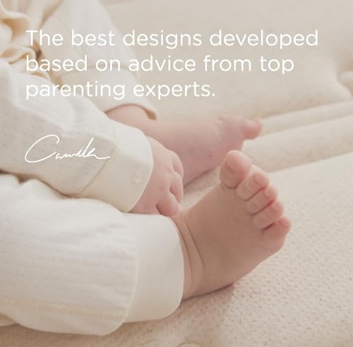 Organic Breathable Crib Mattress for Baby & Toddler, 4" Firm, Removable Washable Cover E9716