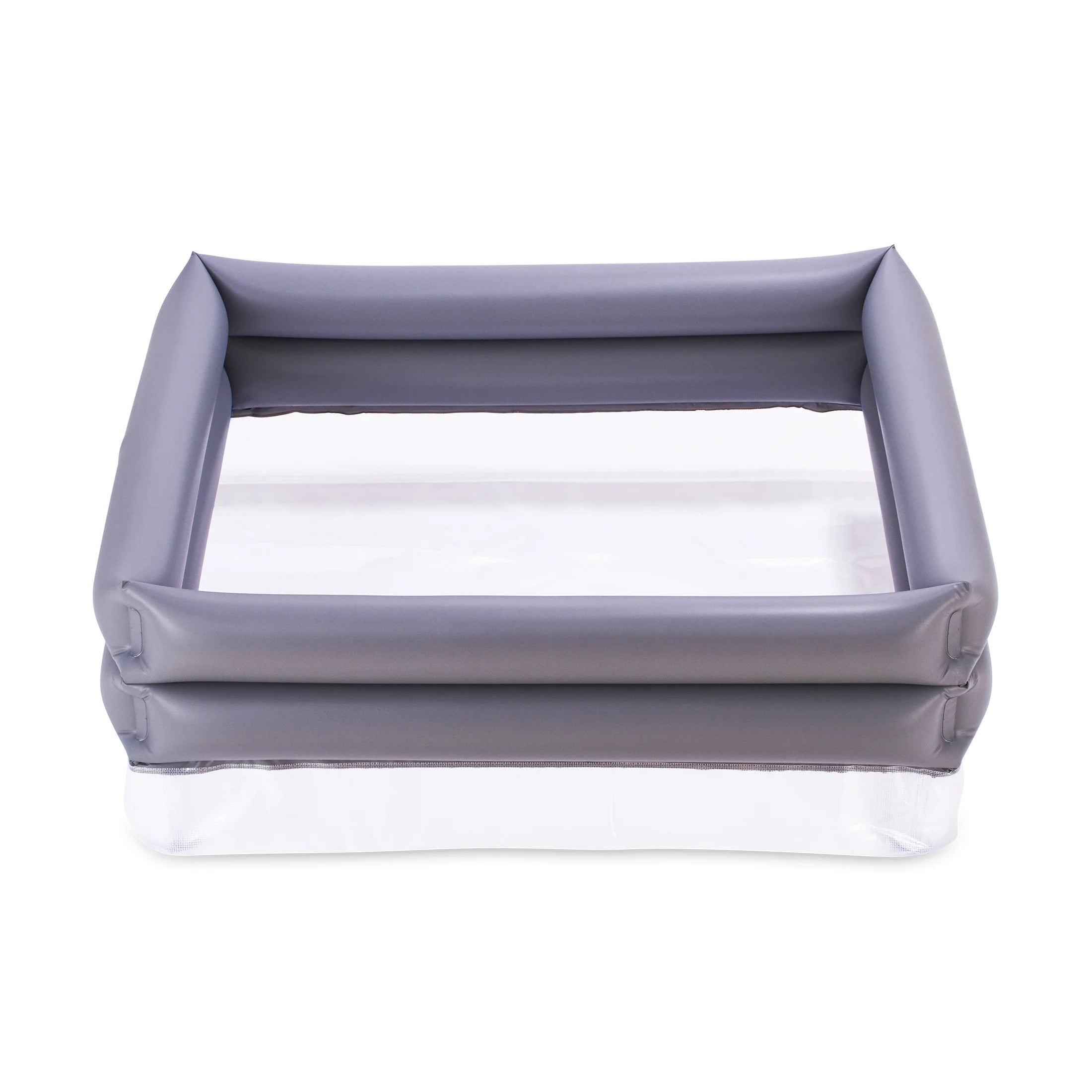 Summer Waves Rectangular Inflatable Truck Bed Pool, Gray C207031
