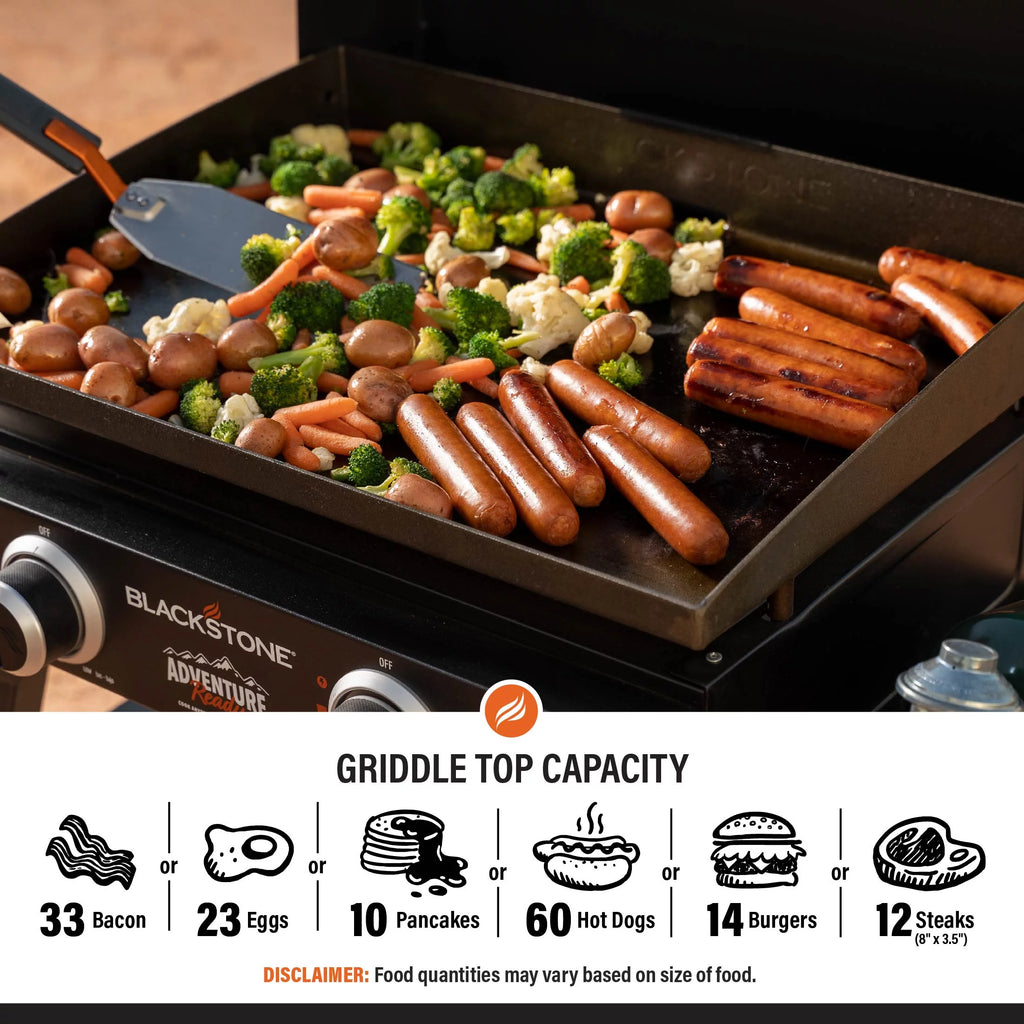 Blackstone Adventure Ready 22 Propane Griddle with Stand and Adapter Hose T46476