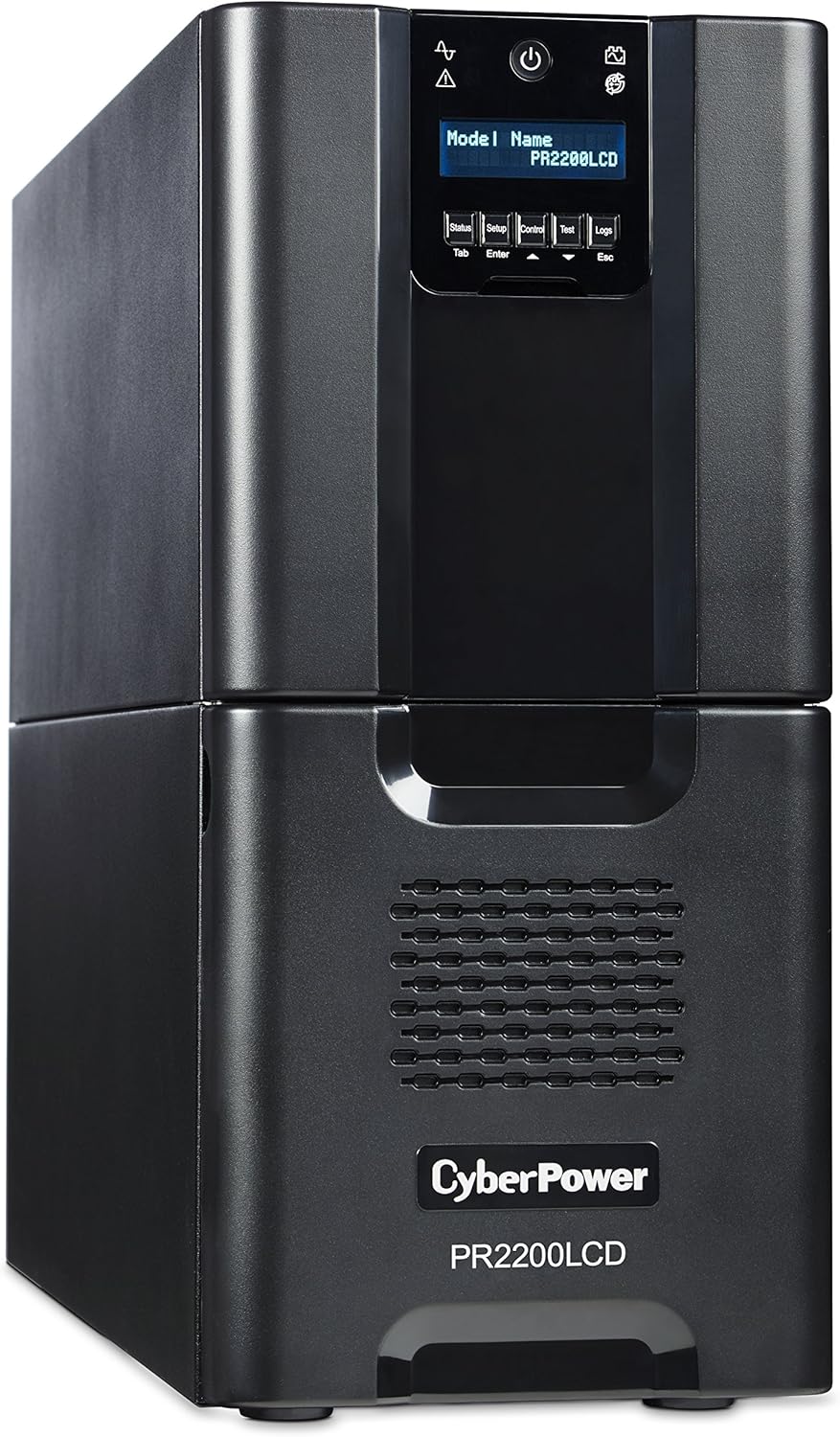 CyberPower PR1500LCD Smart App Sinewave UPS System, 1500VA/1500W W8182