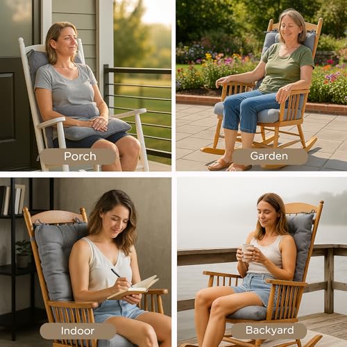 Codi Outdoor Rocking Chair Cushion, Water Resistant, Sage 1PK P38027