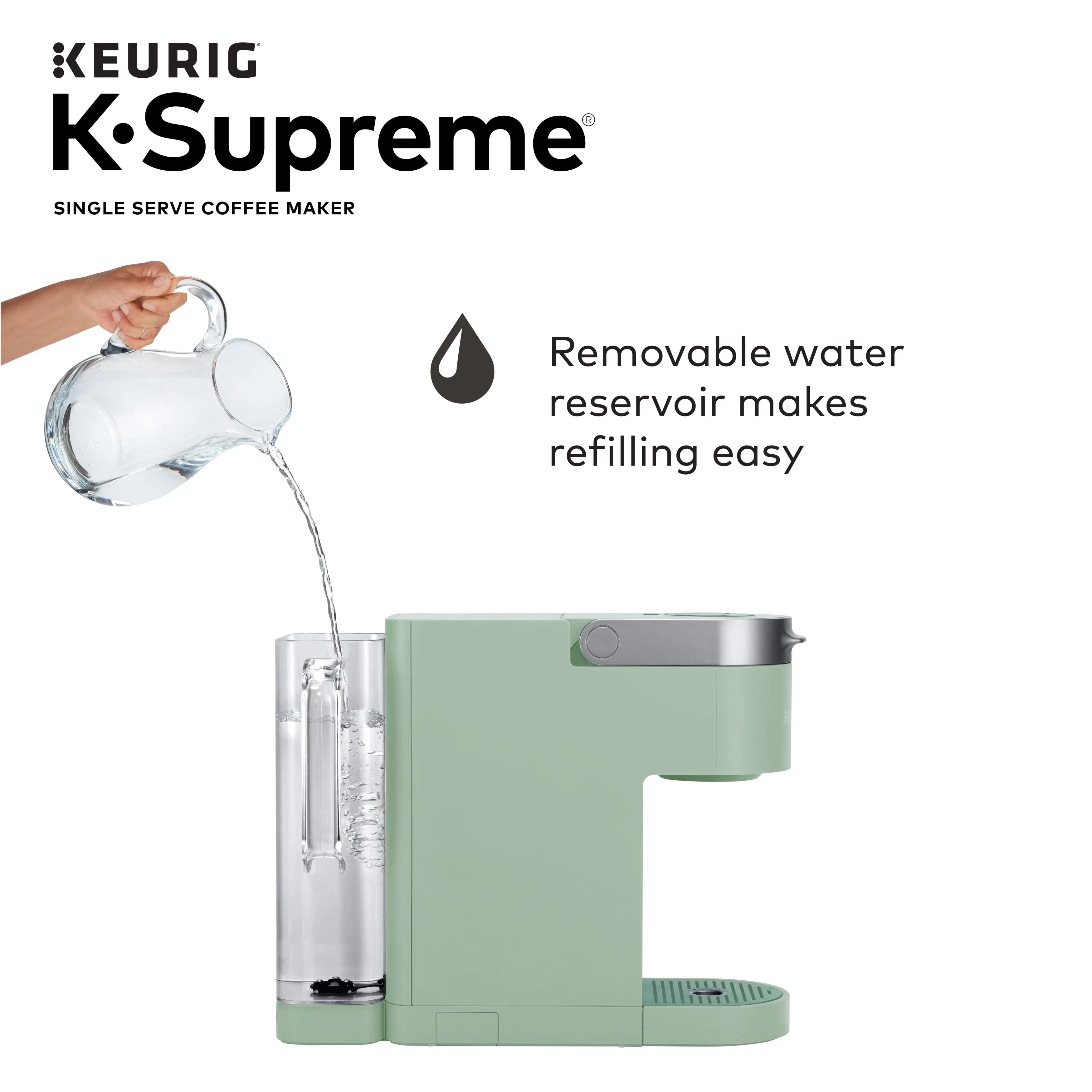 Keurig K-Supreme Single-Serve K-Cup Pod Coffee Maker, Black G914