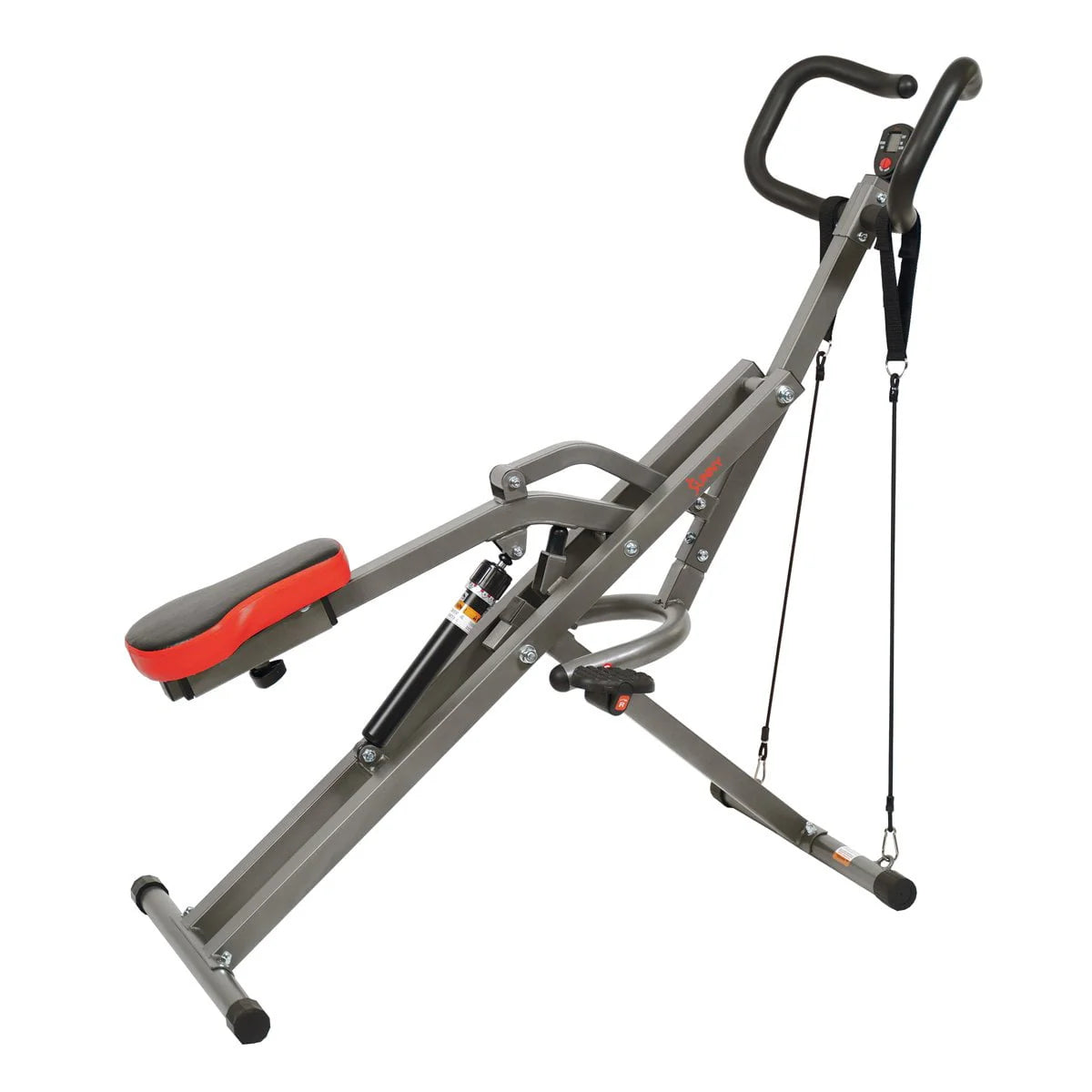 Sunny Health & Fitness Row-N-Ride PRO Squat Assist Trainer Z7578