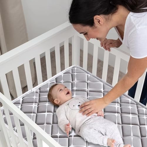 Dual-Sided Baby Crib and Toddler Mattress 52" x 27.6" x 5" A26490