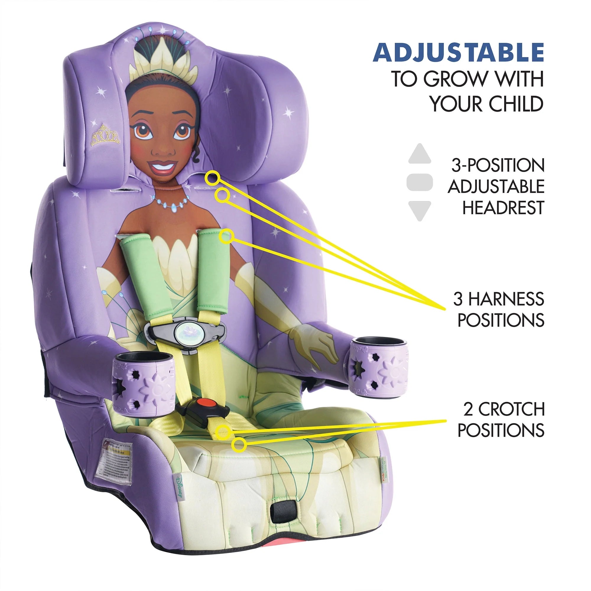 KidsEmbrace Combination Harness Booster Car Seat, Marvel Avengers Captain America Q1832