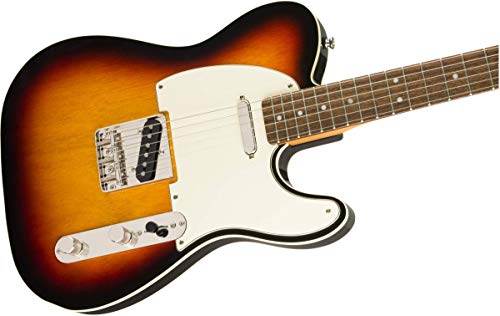 Squier Classic Vibe 70s Thinline Telecaster Electric Guitar Natural Maple Fingerboard W3907