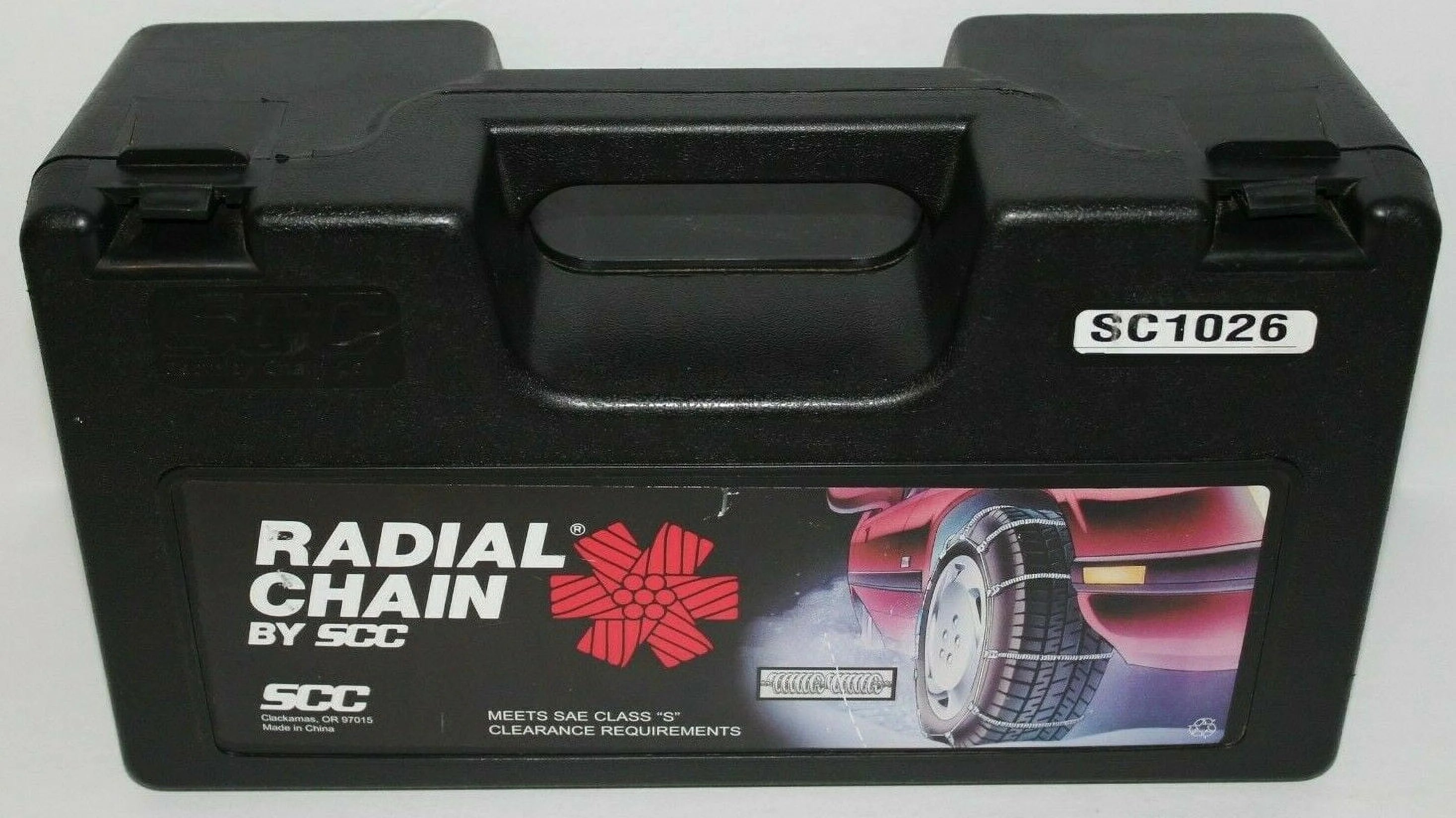 Security Chain SC1042 Car Snow Tire Traction Cable Chain, Pair A865