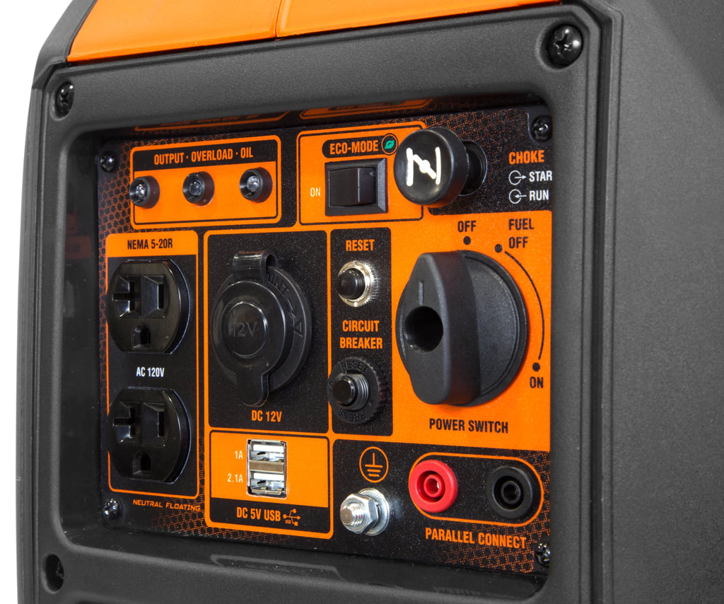 WEN Super Quiet 2350-Watt Portable Inverter Generator with Fuel Shut Off K32307