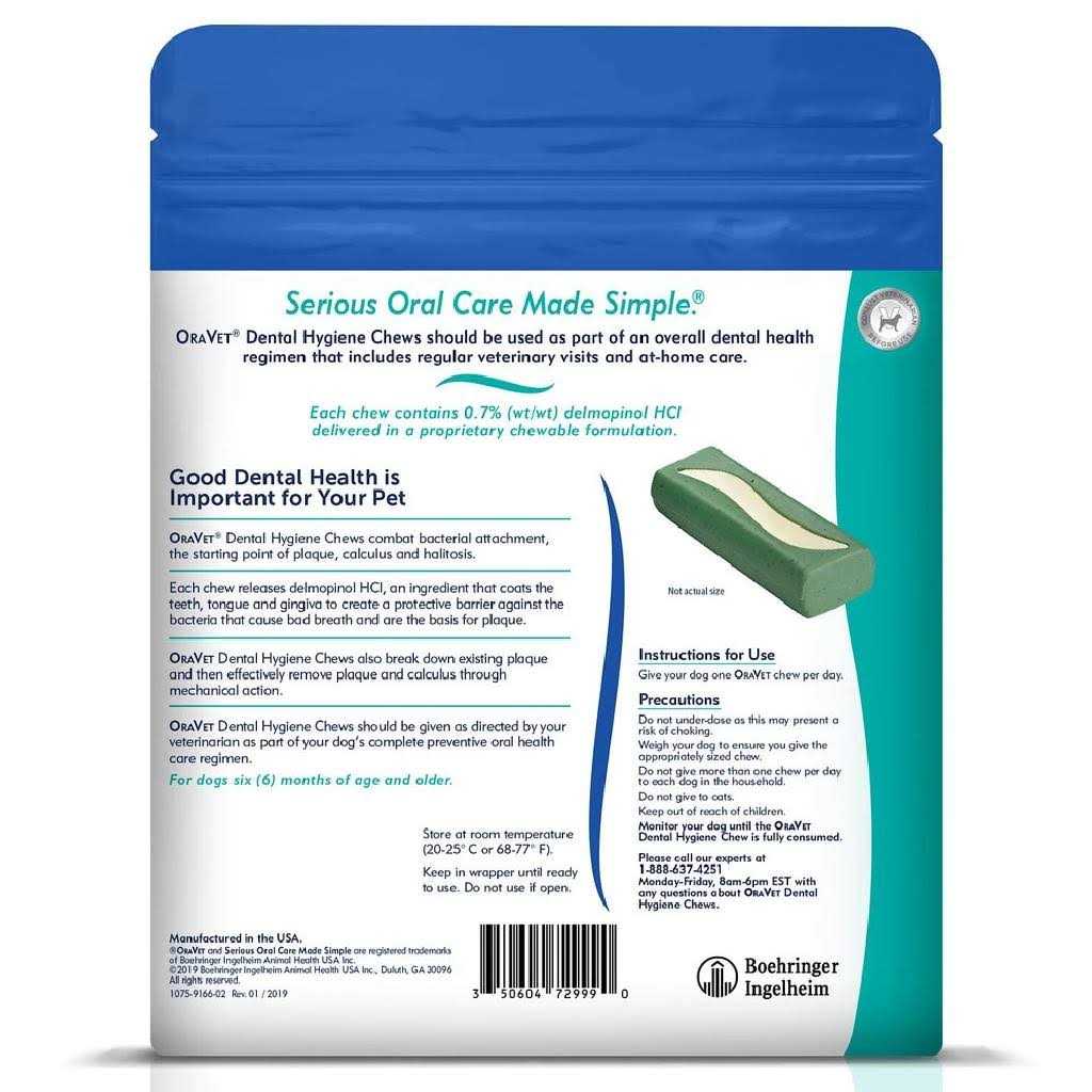 Oravet Dental Hygiene Chews for Dogs K617507
