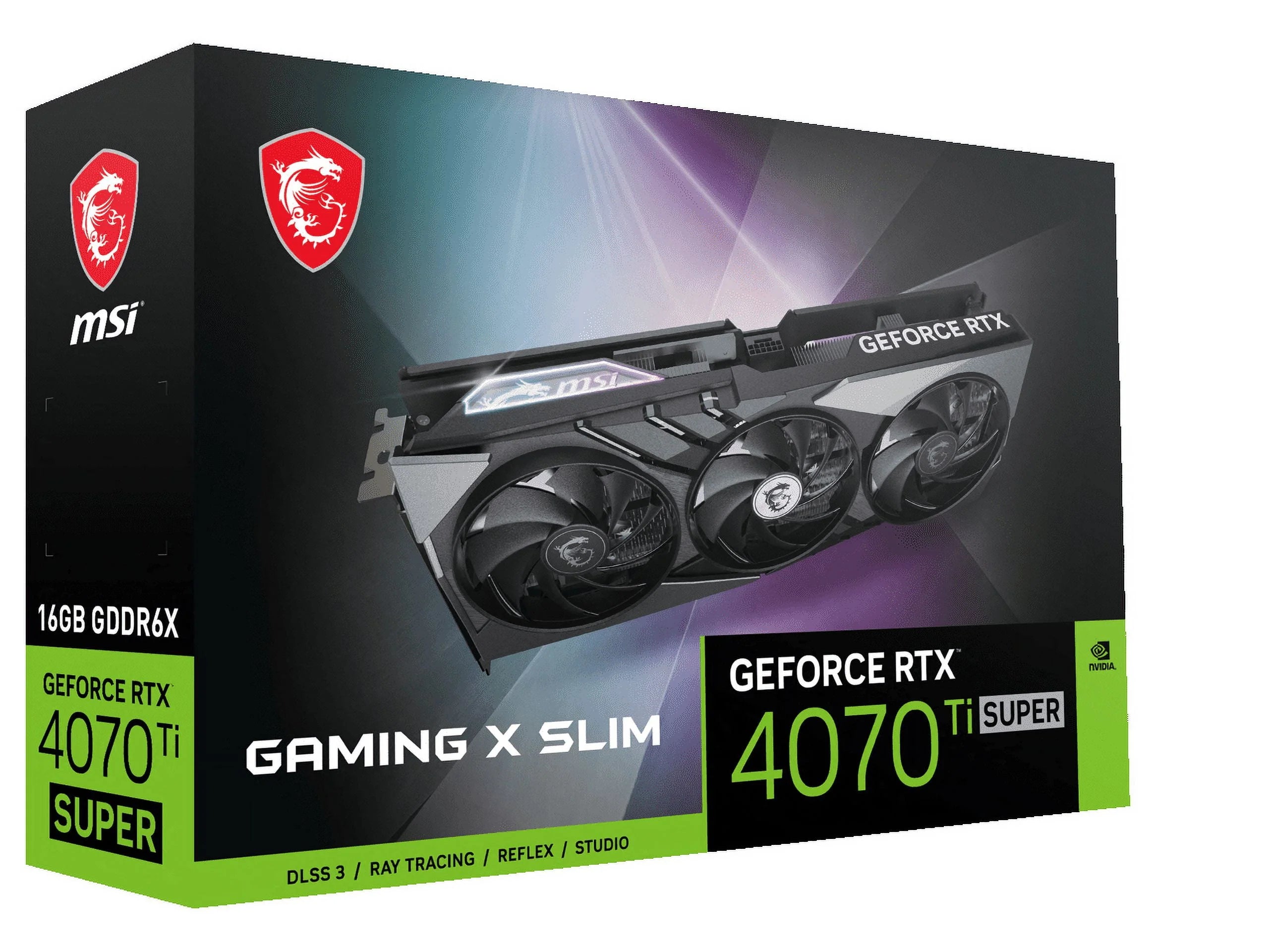 MSI Gaming GeForce RTX 4070 Ti SUPER 16GB GDDR6X Video Card K82846