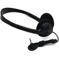 Bulk Over The Head Inexpensive Disposable Headphones Wholesale Lot Kids Individually Bagged for Schools, Libraries, Hospitals (5