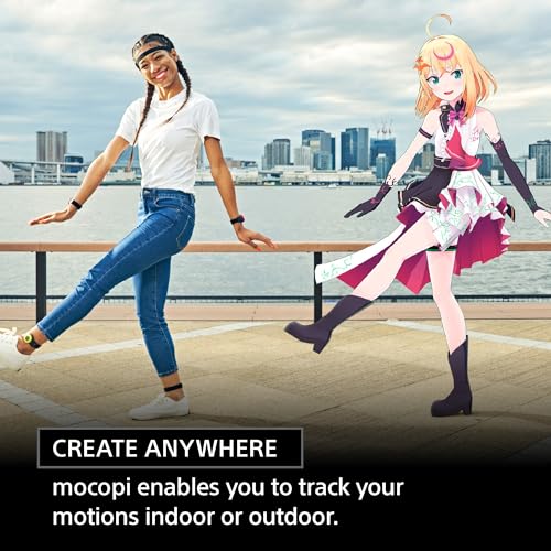 Sony mocopi 3D Mobile Motion Capture Pro Kit for VR and 3D Content Creation P93670