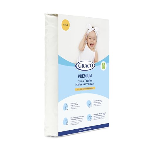 Graco 6-Inch Dual-Comfort Crib & Toddler Mattress, GREENGUARD Gold Certified V830838