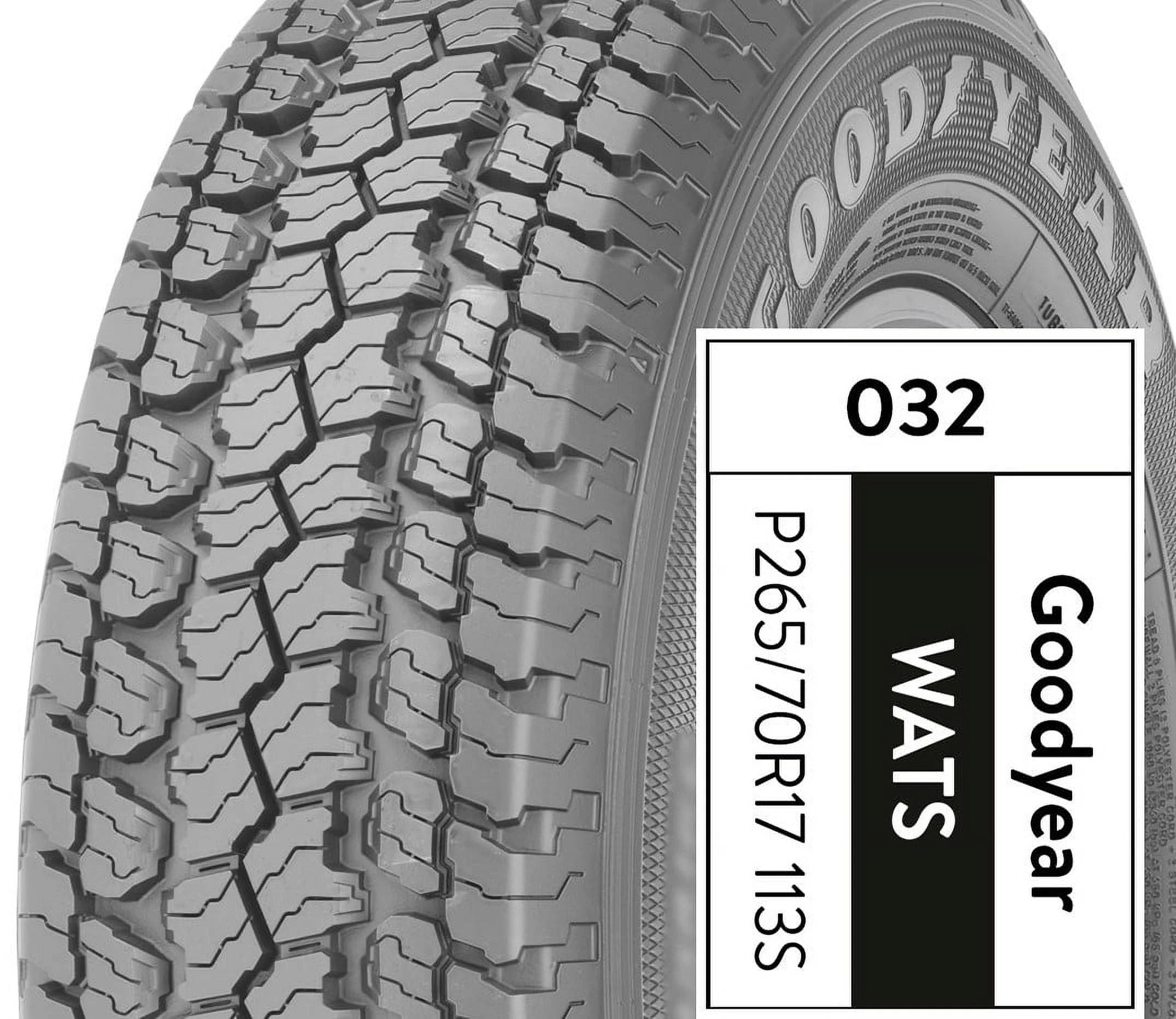Goodyear Wrangler AT/S P265/70R17 All-Season Light Truck & SUV Tire Z270719