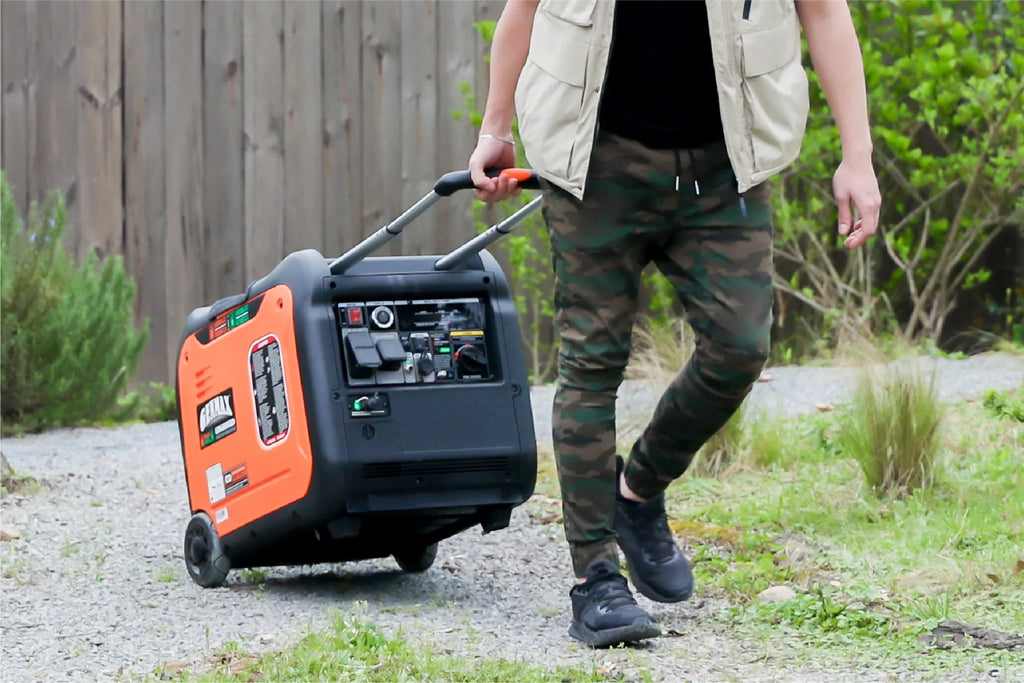 Genmax 6000W Dual Fuel Quiet Portable Inverter Generator with Remote Start A549710