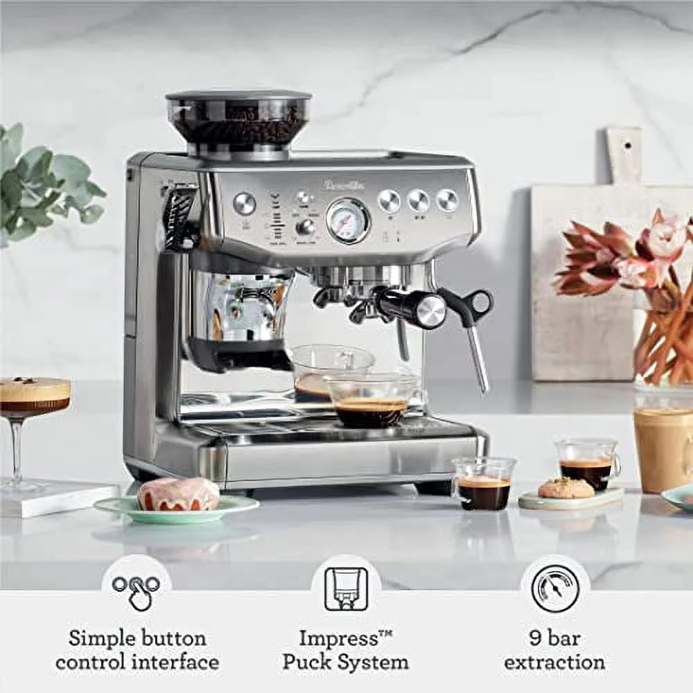Breville Barista Express Impress Espresso Machine, Stainless Steel R27772