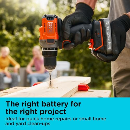 BLACK+DECKER 20V MAX 2.0Ah Lithium Ion Battery for Cordless Tools K778764