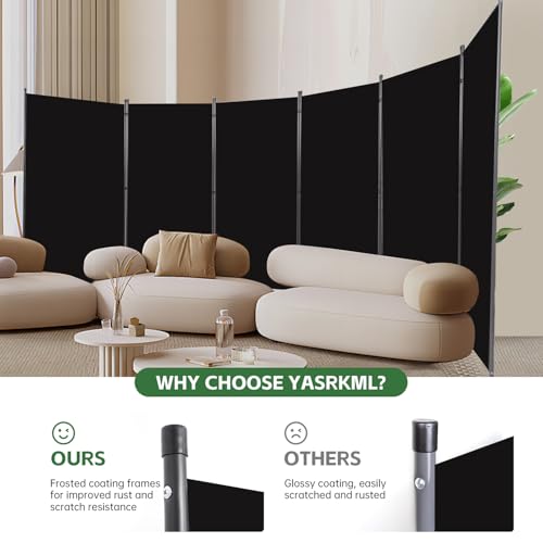 Room Divider Folding Privacy Screens, 3 Panel Portable Partition Q514484