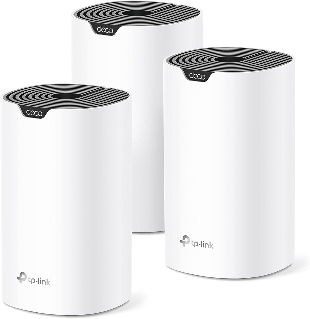 TP-Link Deco S4 Mesh WiFi System 3-pack, 5500 sq.ft. Coverage, Gigabit Ports S7443