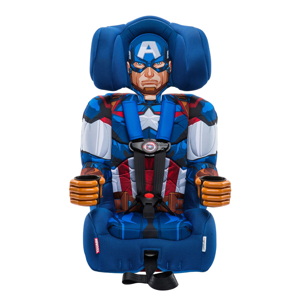 KidsEmbrace Combination Harness Booster Car Seat, Marvel Avengers Captain America Q1832
