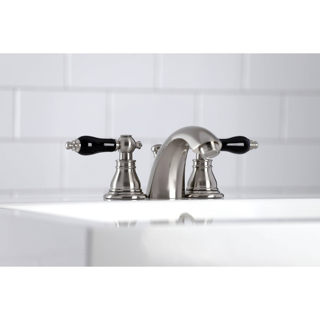 Kingston Brass Duchess Widespread Bathroom Faucet with Pop-Up, Polished Brass V84630