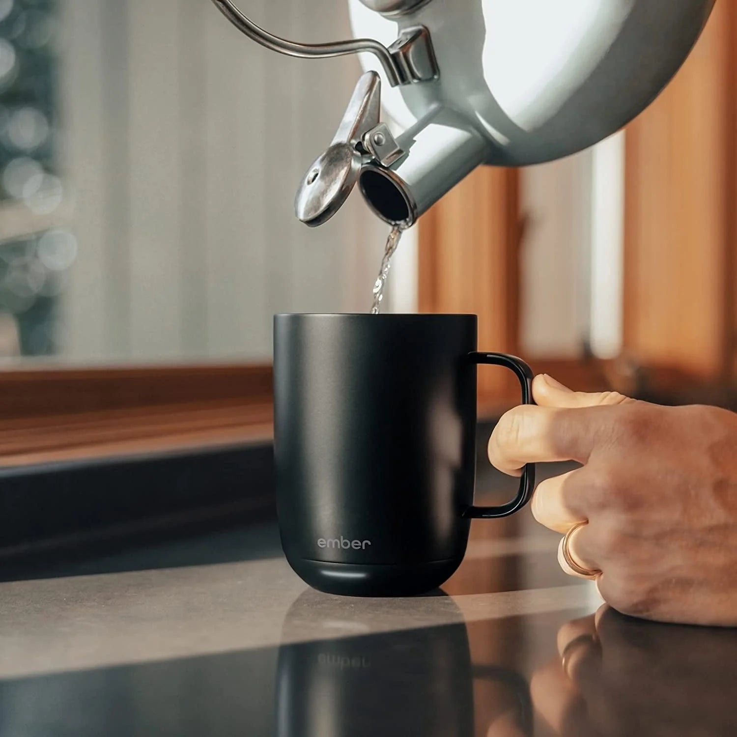 Ember Temperature Control Smart Mug 2, 14 oz, Grey E850