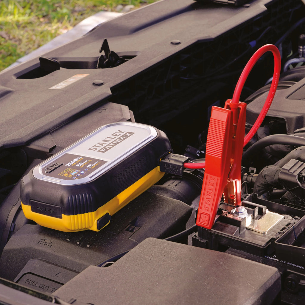 Stanley FatMax 2500 Amp Lithium Jump Starter with USB Power Bank K808236