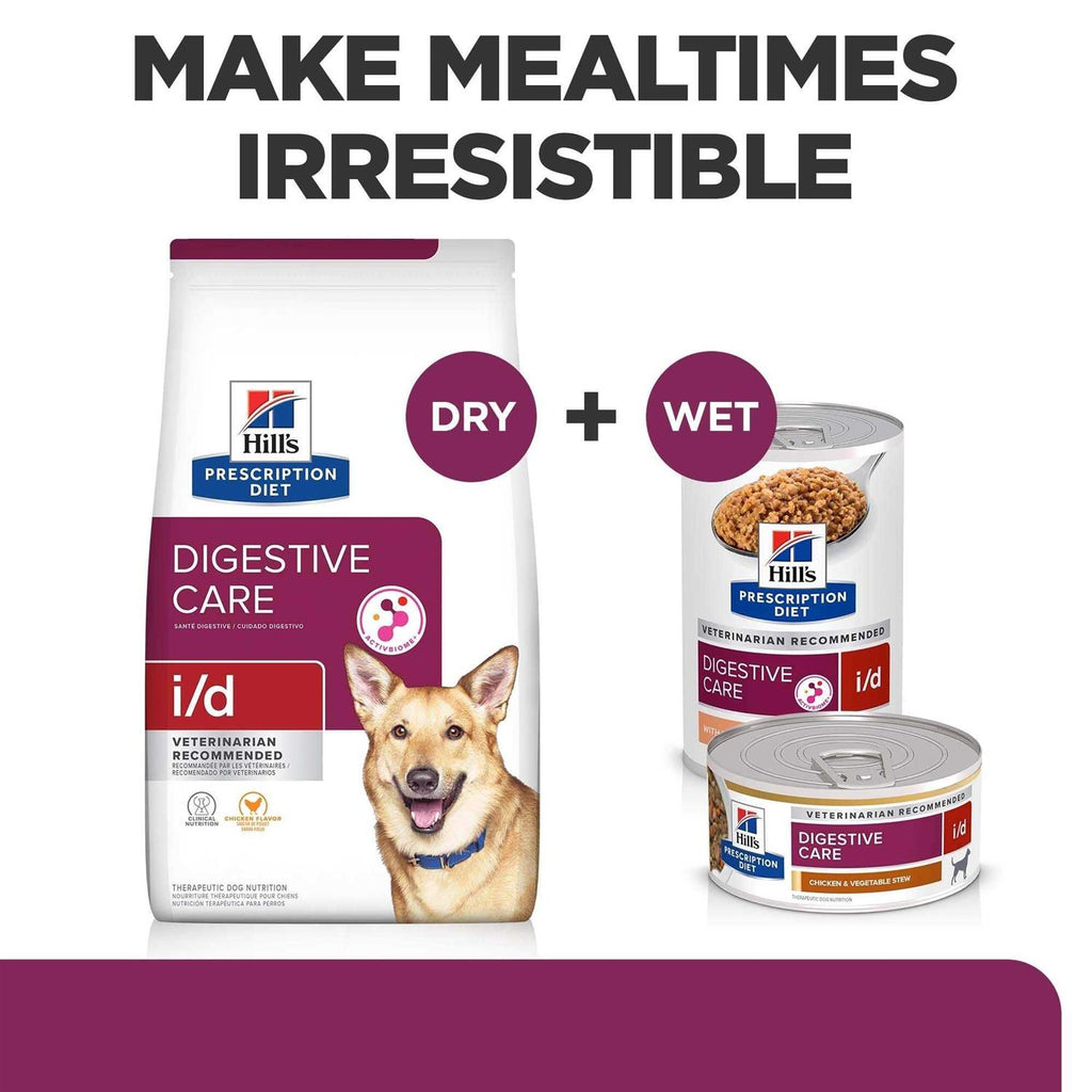 Hill’s Prescription Diet i/d Digestive Care Chicken Flavor Dry Dog Food M764476