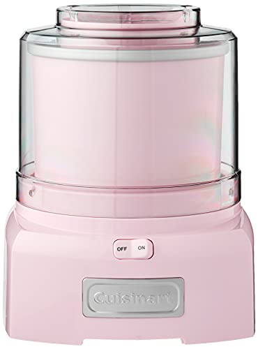 Cuisinart Ice Cream Maker, 1.5 Quart, Sorbet & Frozen Yogurt, ICE-21P1, White A833541