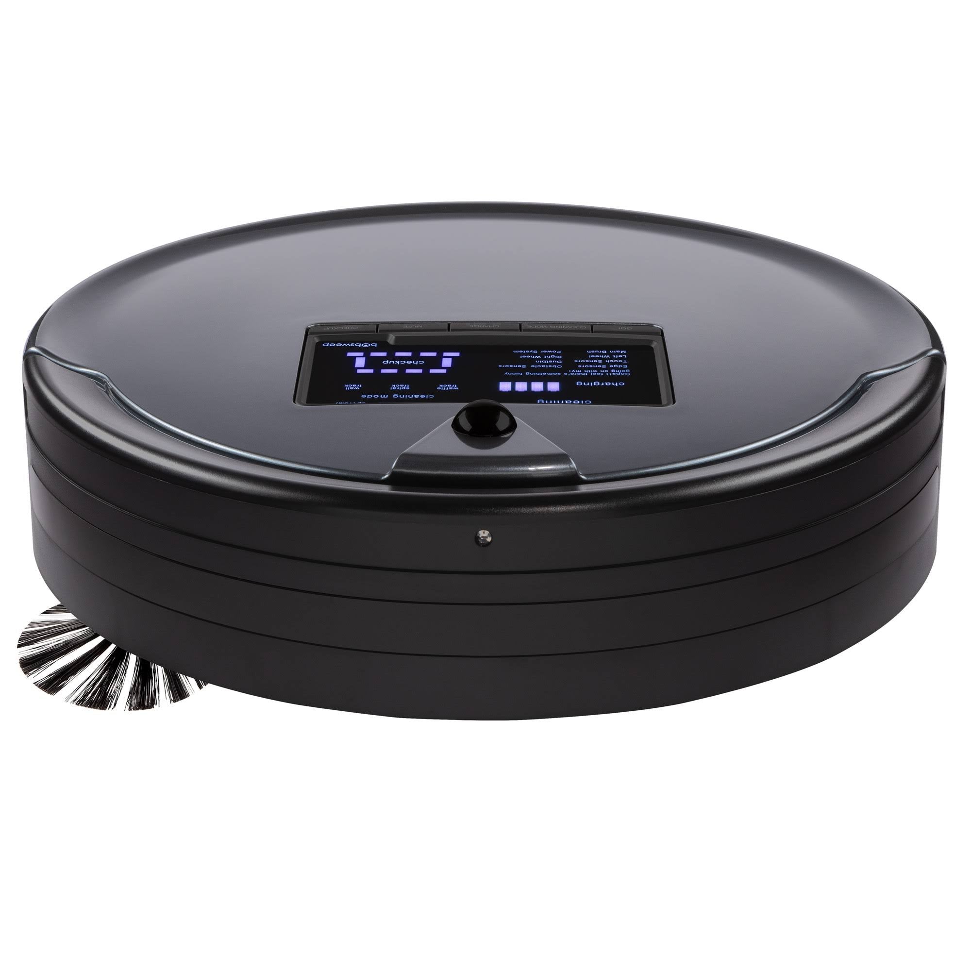 bObsweep Bob PetHair Plus Wet/Dry Robotic Vacuum Charcoal N9714