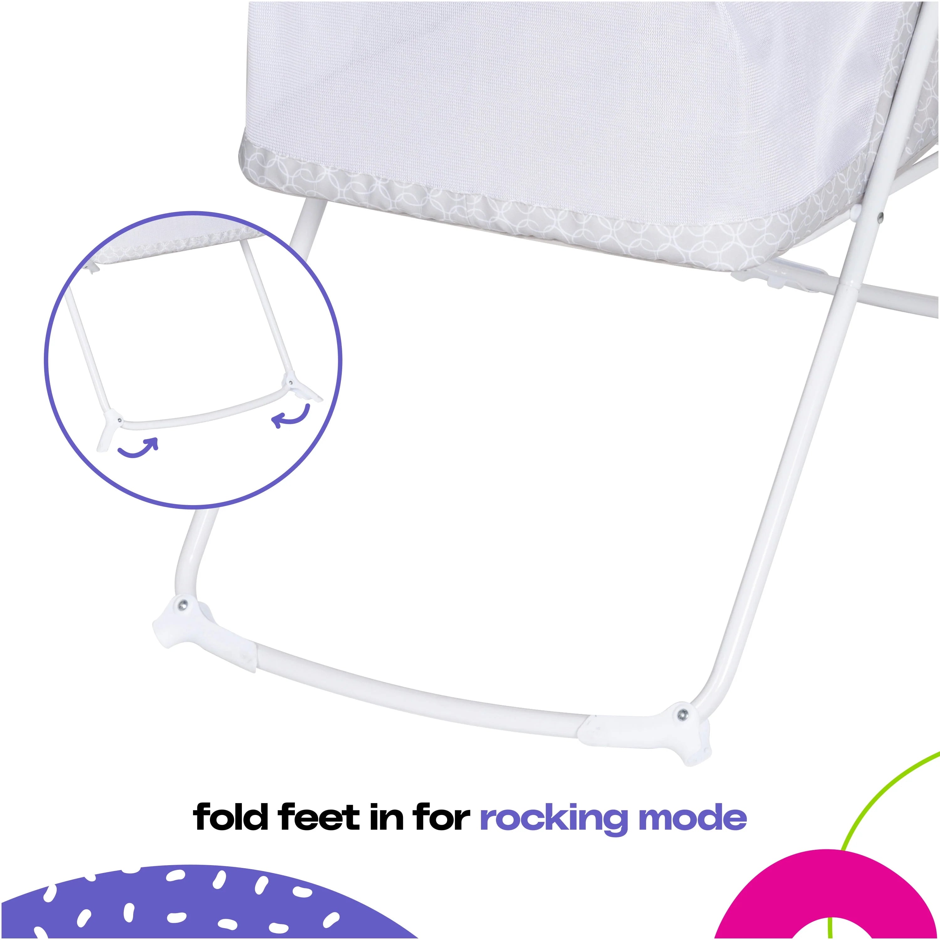 Cosco Kids Sleep Spot Travel Baby Bassinet Cirque C3961