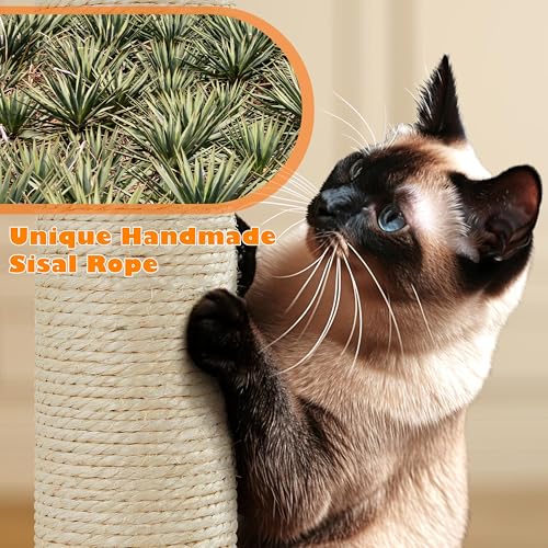 Yaheetech 62.5in Cat Tree with Platform & Hammock, Dark Gray L747397