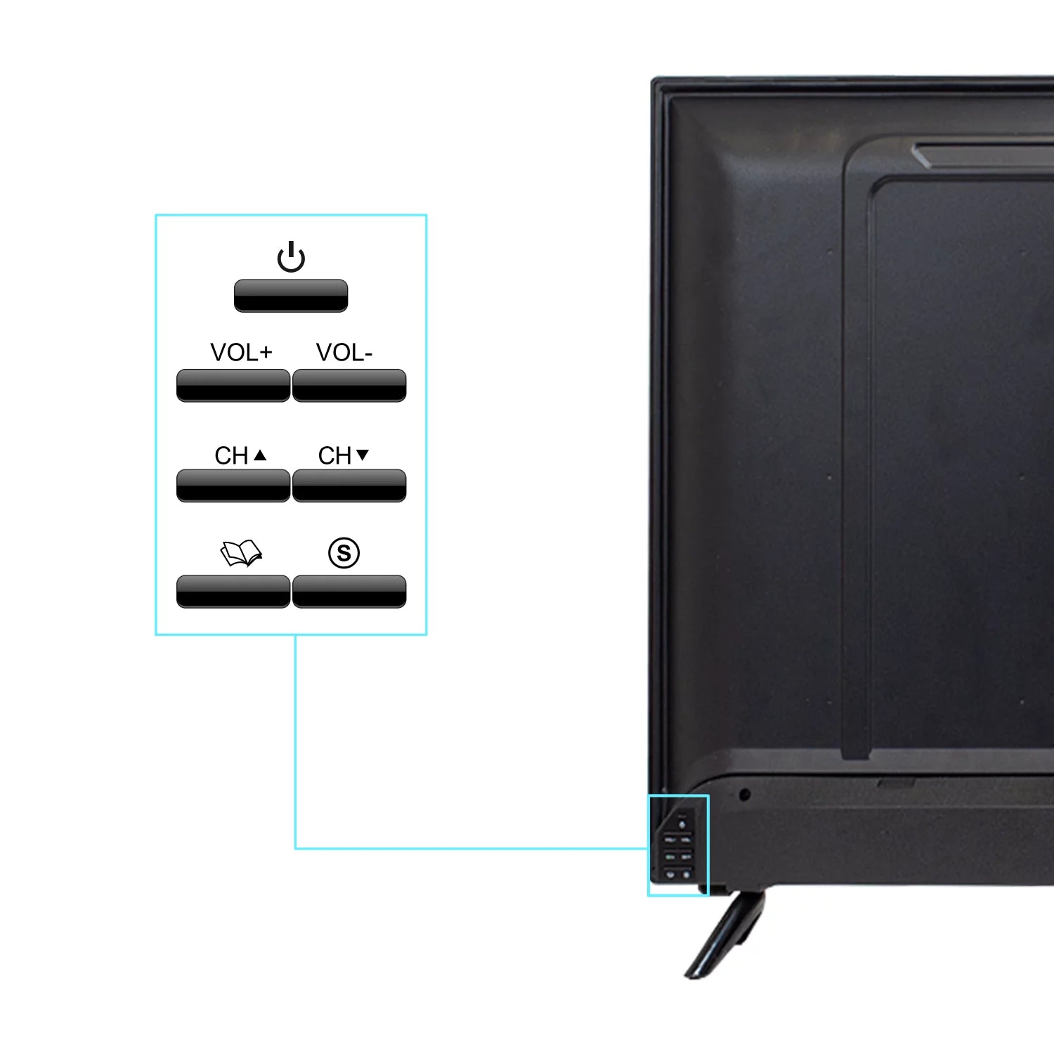Sceptre 43" 1080P FHD LED TV X435BV-F L56542